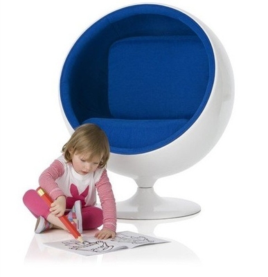 360°Rotatable Kids Modern Ball Chair Leisure Furniture 102*90*120cm