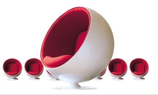 360°Rotatable Kids Modern Ball Chair Leisure Furniture 102*90*120cm