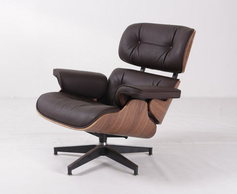 เก้าอี้หนังเก้าอี้ออกแบบกลางศตวรรษสำหรับเฟอร์นิเจอร์ห้องนอน / ในร่มเลานจ์