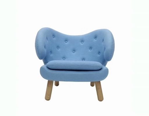 Reproduction Furniture Pelican Dining Chairs Comfy Fabric สำหรับร้านอาหาร